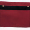 baxter sheet bag 16 x 12 in burgundy