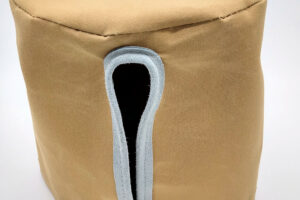 sunbrella toast winch cover with leather split