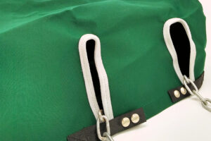 anchor windlass cover in forest green