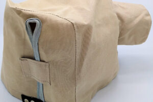 muir jaguar anchor windlass cover in sunbrella linen