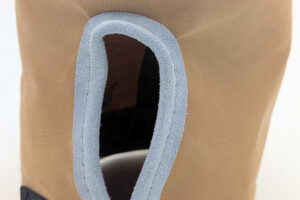 toast winch cover with leather split